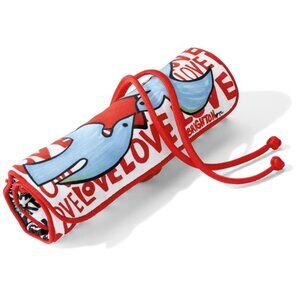 LIKE NEW BRIGHTON LOVE JEWELRY ROLL UP POUCH
